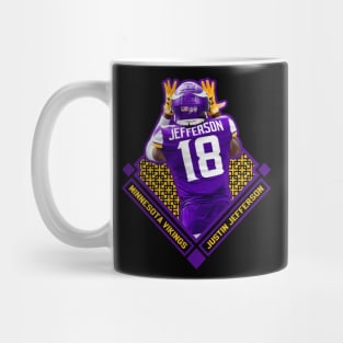 Justin Jefferson Diamond Style Mug